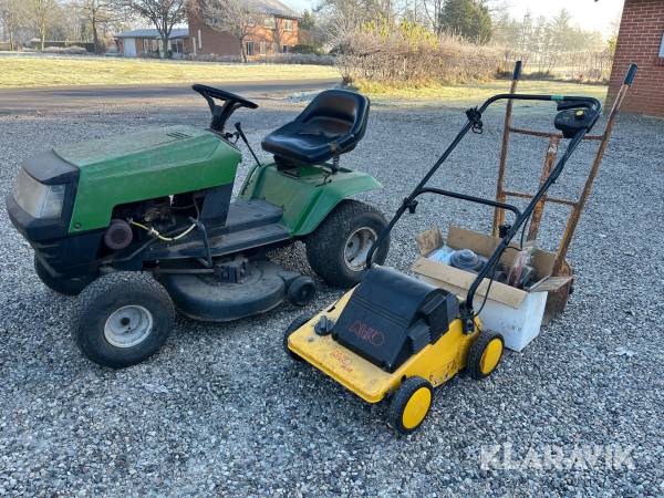 Havemaskiner blandet