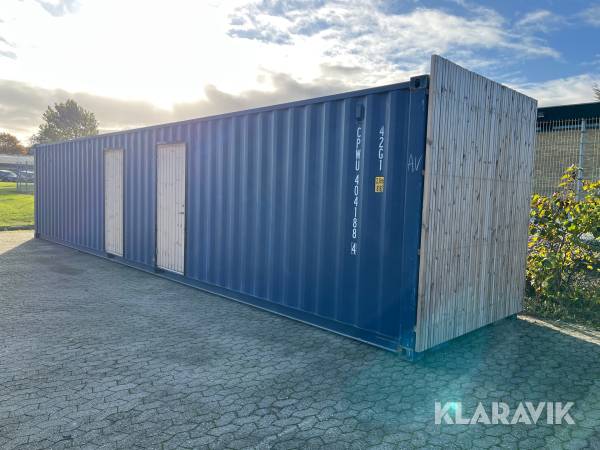 40 Fod container isoleret