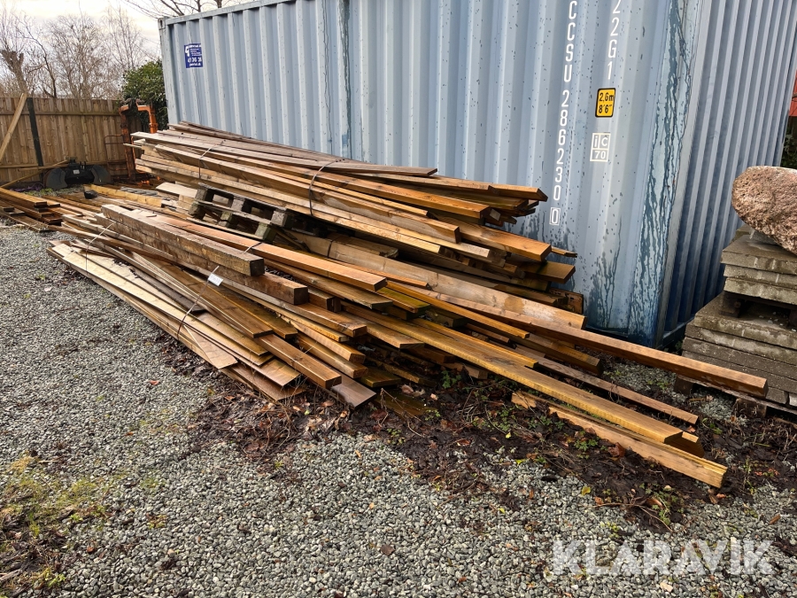 Træ blandet lot, Halsnæs, Klaravik auktioner