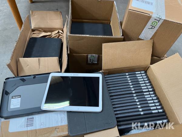 Tablets Samsung SM-T535 / 16GB 10 stk med cover