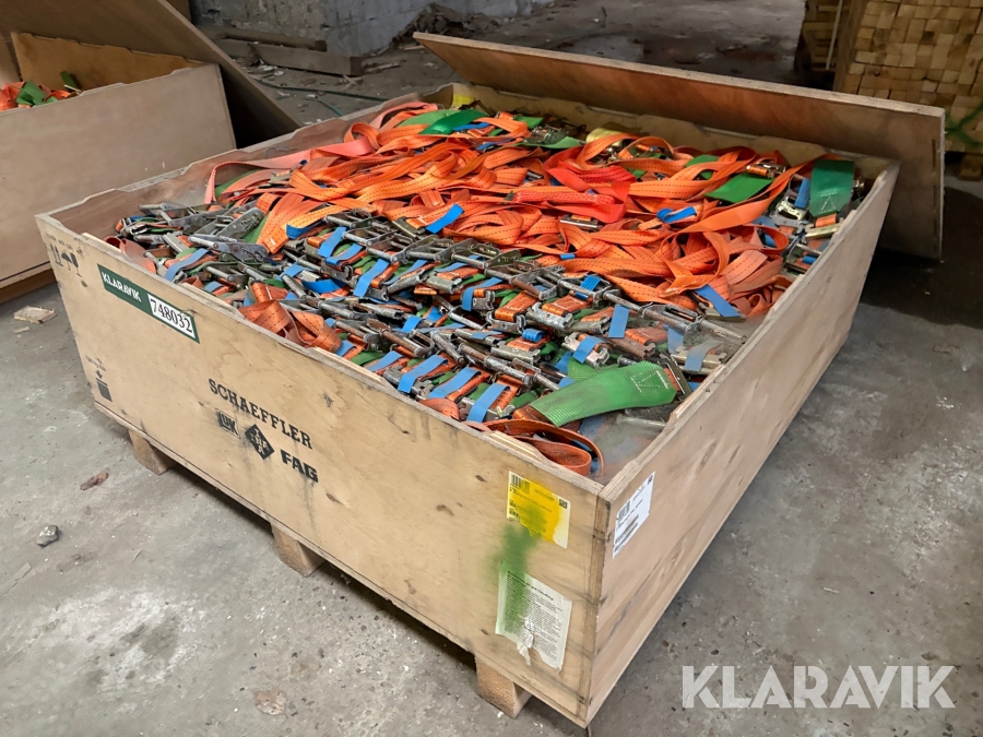 Lot: Surrings strammere Zurrpack GH50/220-345/2m 3 store paller