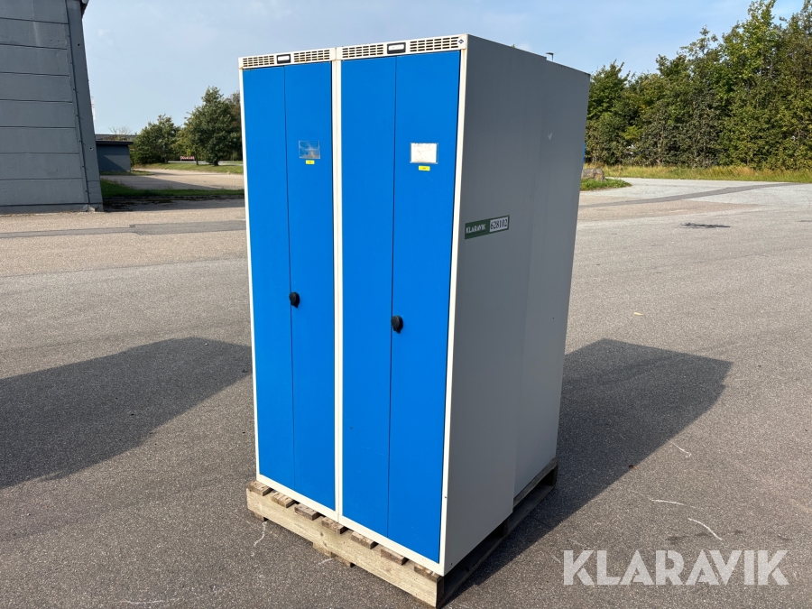 Omklædningskabe Blika 4 styk