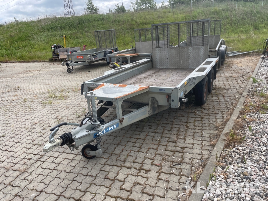 Maskintrailer IFOR Williams GX105