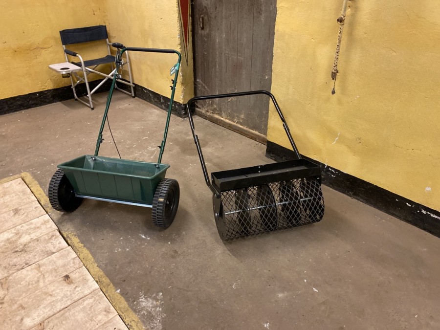 Såvogn og glittertromle