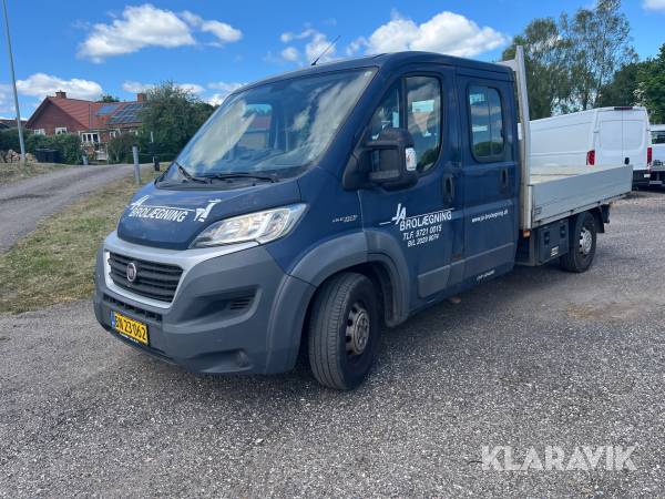 Mandskabsvogn Fiat Ducato 2,3 MJT 130 chassis 7 personer