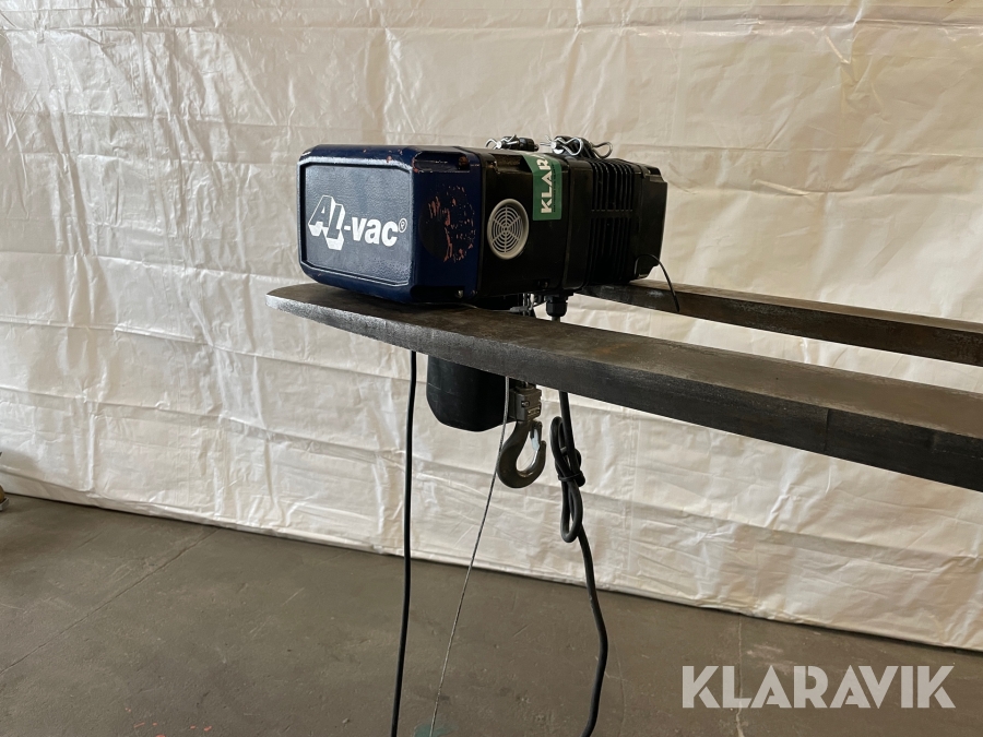 El talje  AL-VAC med løbekat