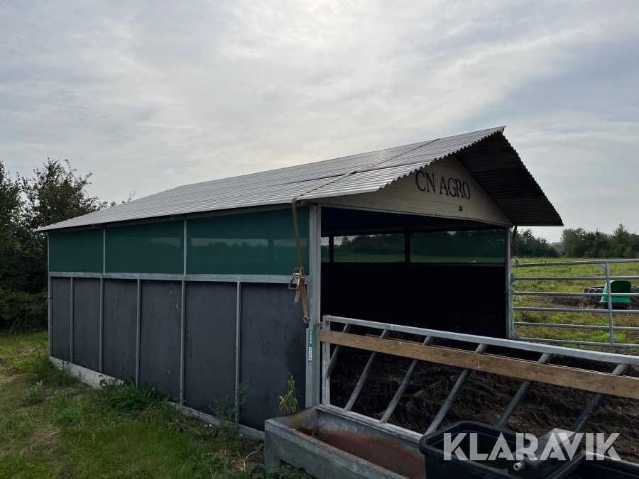 Galvaniseret overdækning 6x5 meter