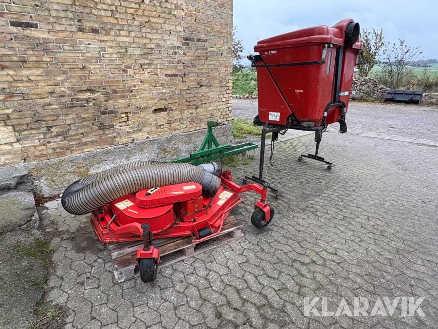 Klippebord og græsopsamler Carraro C1100