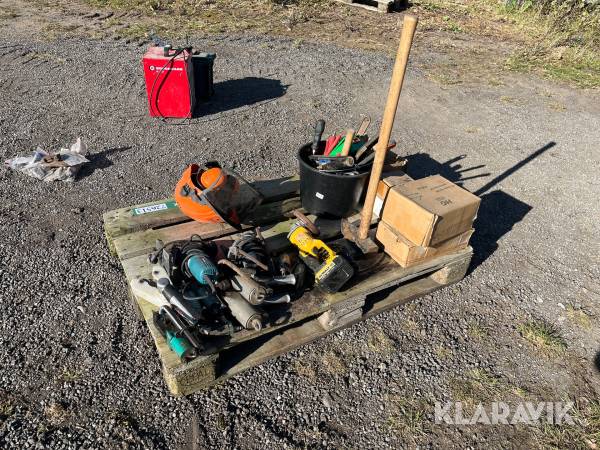 Værktøj Dewalt & Makita blandet palle