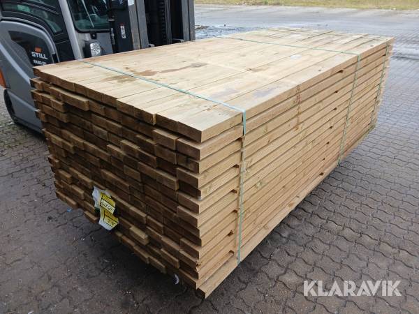 Trykimprægneret reglar/planker kvinta