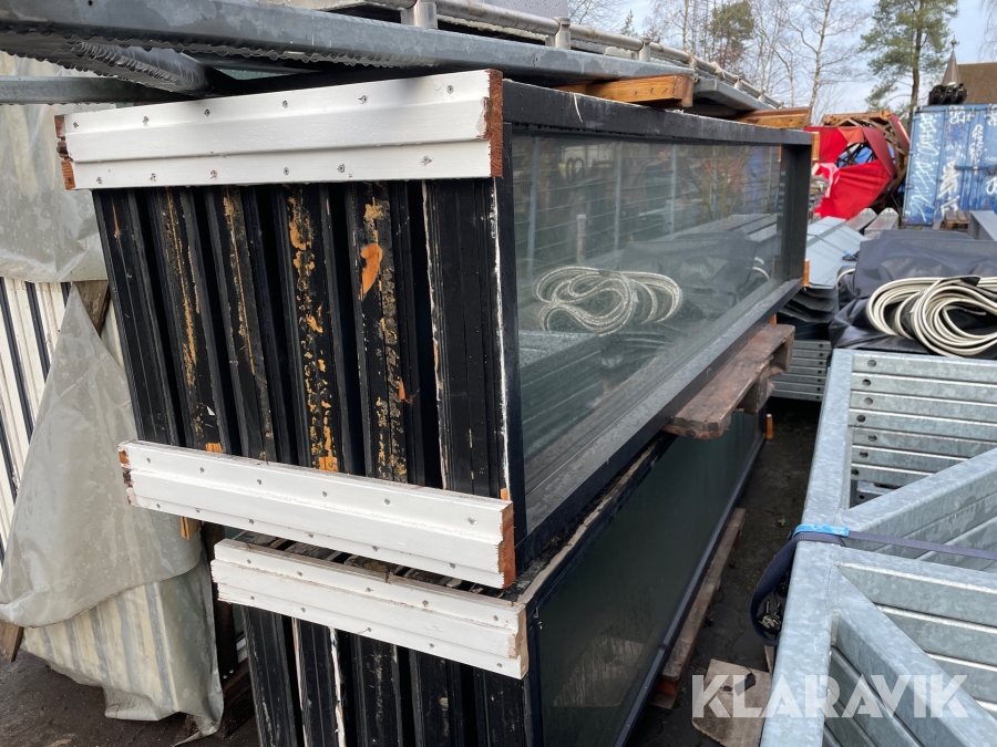 Vinduer Ideal Combi Lang model fast vindue 6 stk