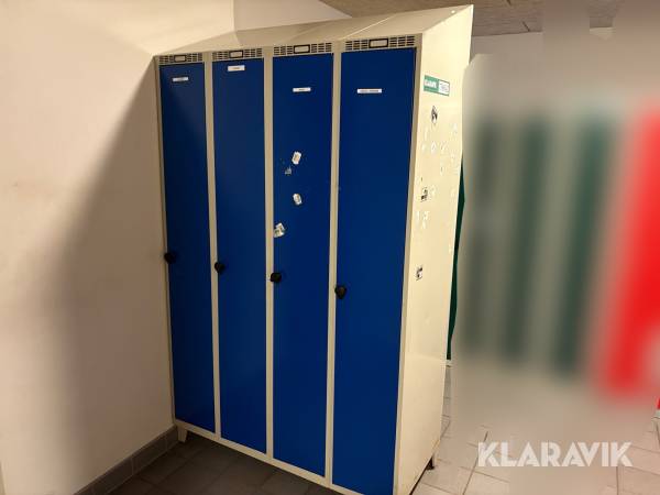 Omklædningsskabe 2 styk