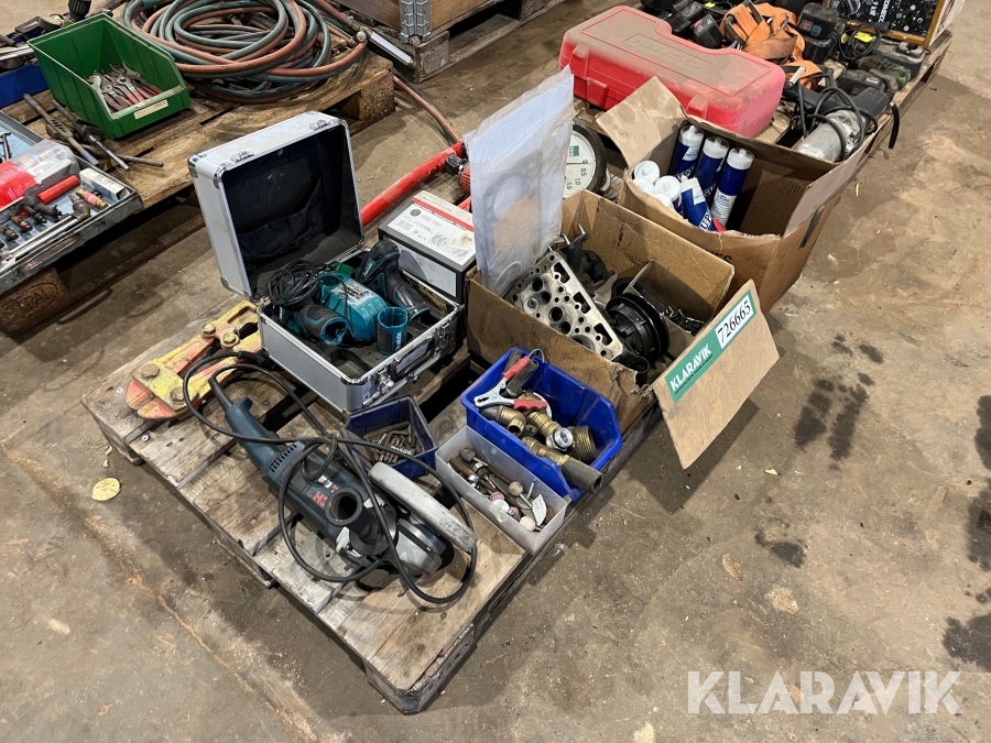 Værktøj Makita, Bosch blandet Palle