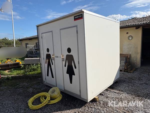 Toilet- og badeskur Scanvogn