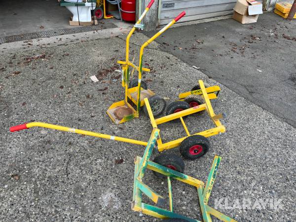 Transportvogne Ravendo 4 styk.