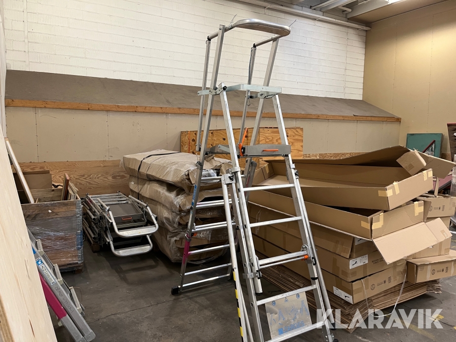 Platforms stiger Zarges 41326, Hvidovre, Klaravik auktioner