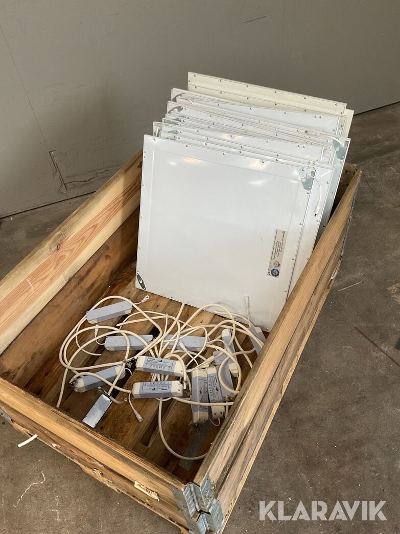 Samlet parti Ledvance LED 600 loftpanel