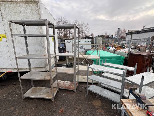 Stålreoler assorteret størrelser