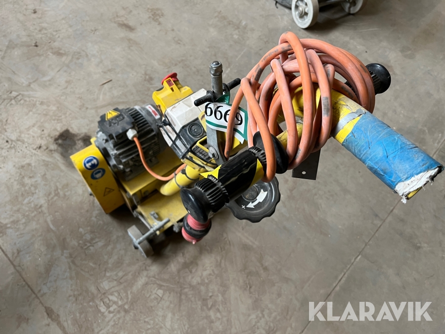 Betonfræser Airtec ES 200 - EL 400, Hjørring, Klaravik aukti