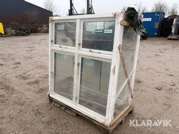 Dannebrogsvindue Outline 1448x1538mm - 2 styk