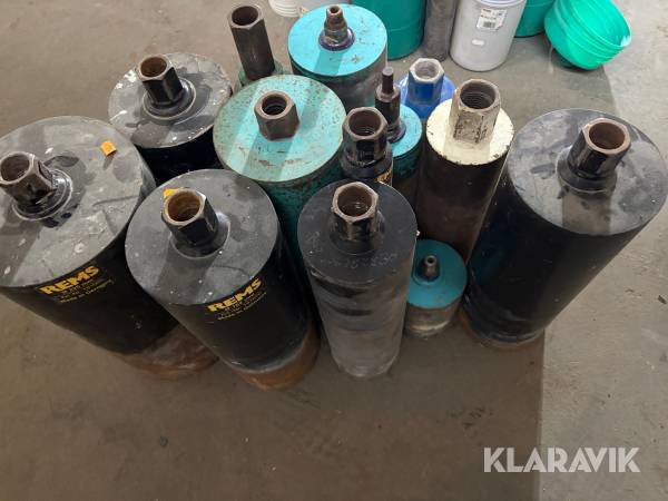 Diamantbor hulbor assorteret størrelser