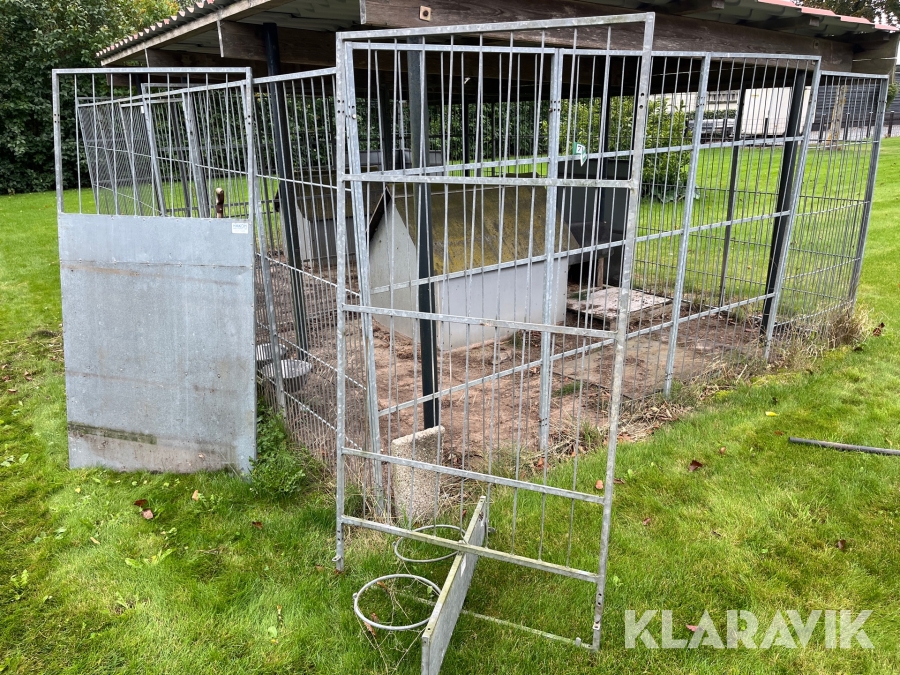 Hundegård Hakon 6x3,8meter (23m2)