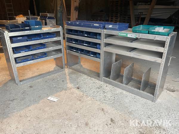 Reoler til varebiler 2 styk