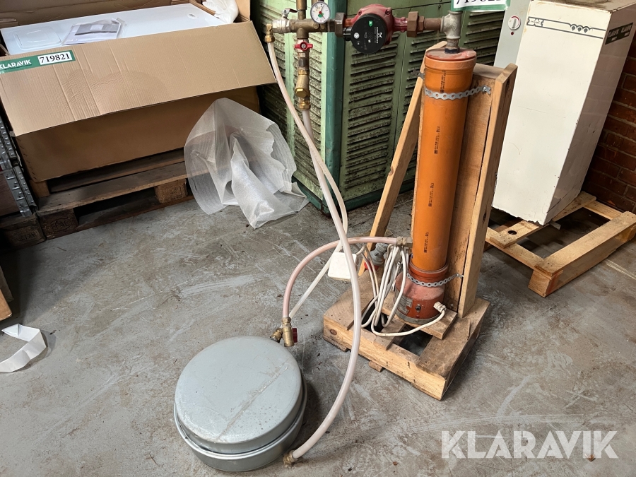 Nød varme station til strøm