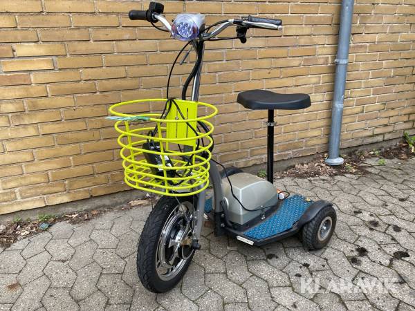 3 hjulet el-scooter