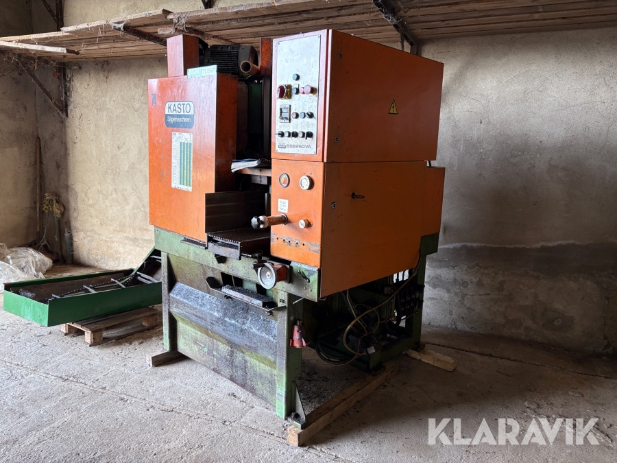 Fuldautomatisk båndsav m/ indføringsbånd Kasto SSB260VA