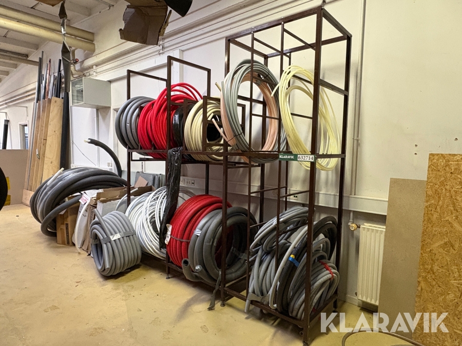 Rør + stativ assorteret