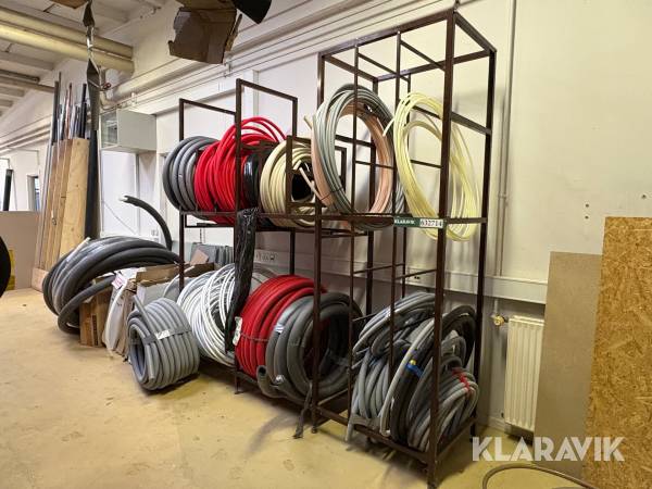 Rør + stativ assorteret