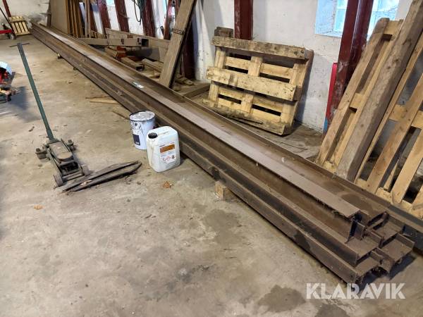 IPE/HEB jern 8 styk á 12m