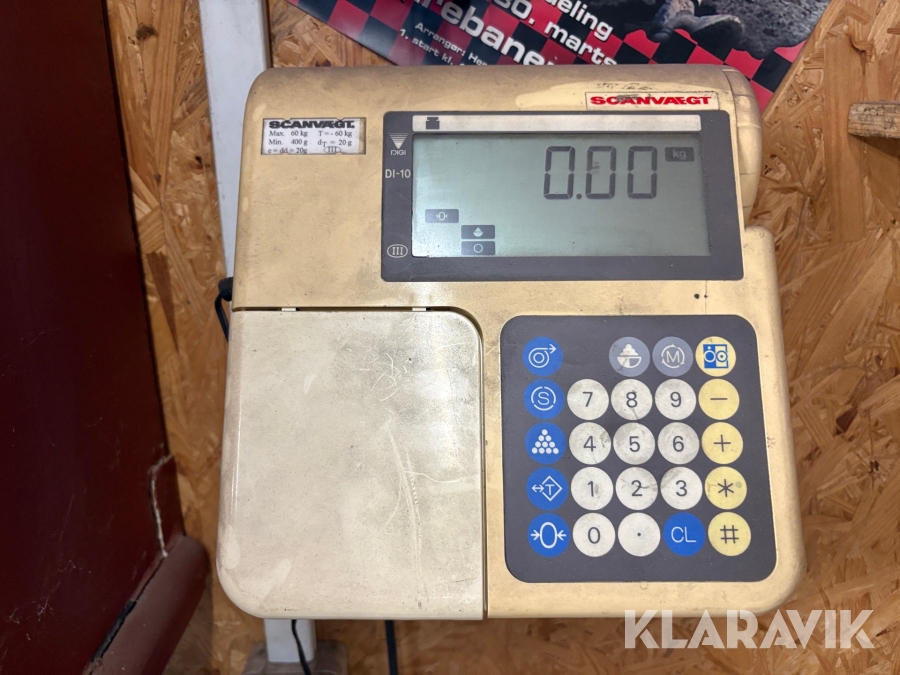 Vægt Scanvægt DI-10