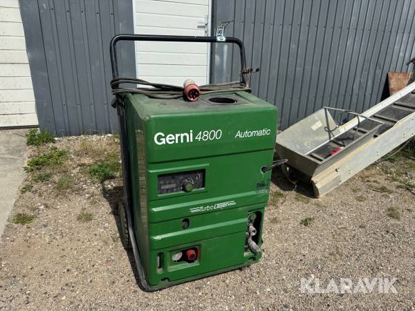 Hedevandsrenser Gerni 4800 Automatic Turbo Laser