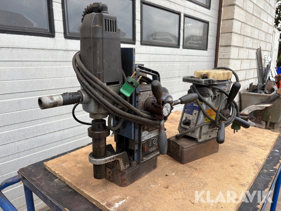 Magnetboremaskine 2 styk