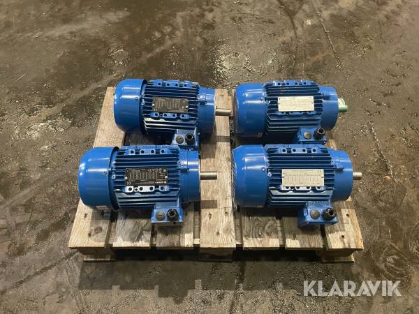 Elektriske motorer 4 styk