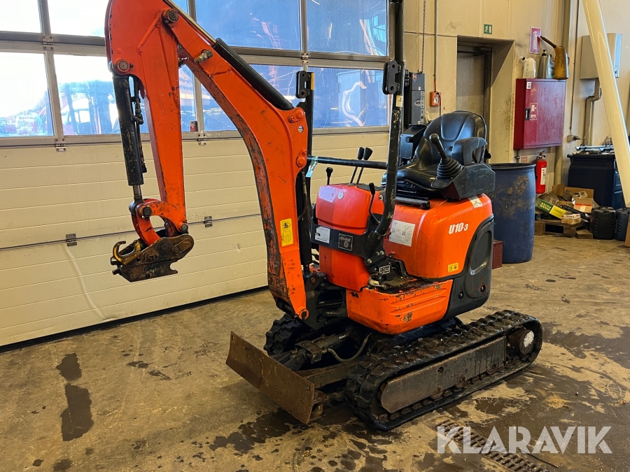 Minigraver Kubota U10-3