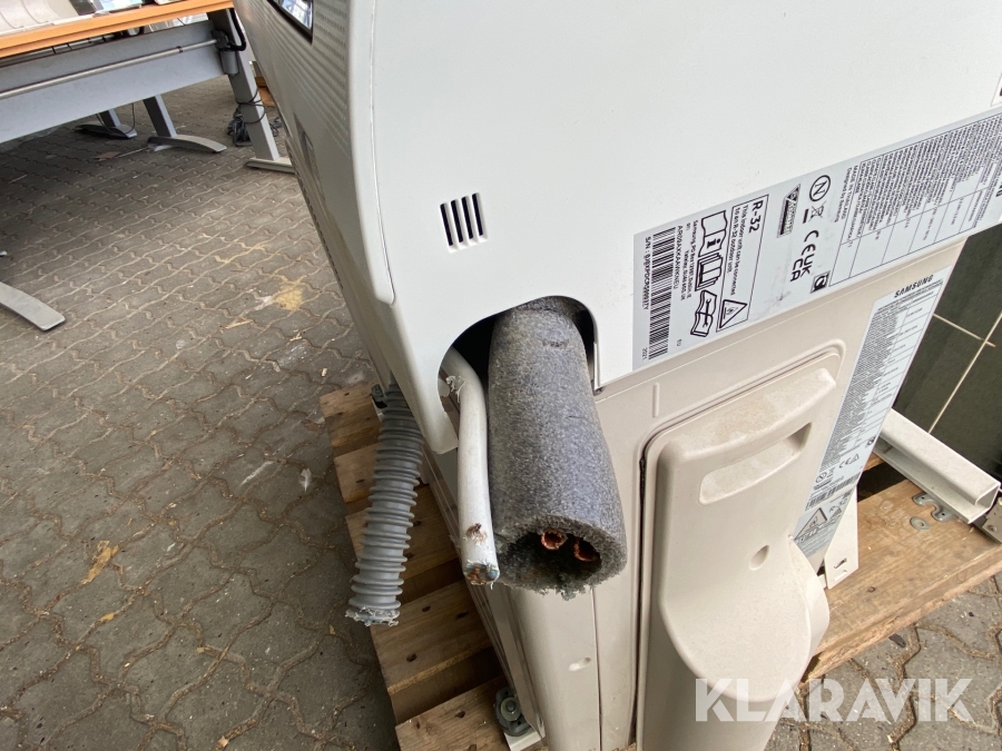 Varmepumpe Samsung AR09AXKAAWKX, Ringsted, Klaravik auktione