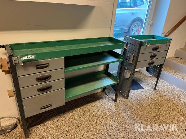 Indretning til varebil Sanistål