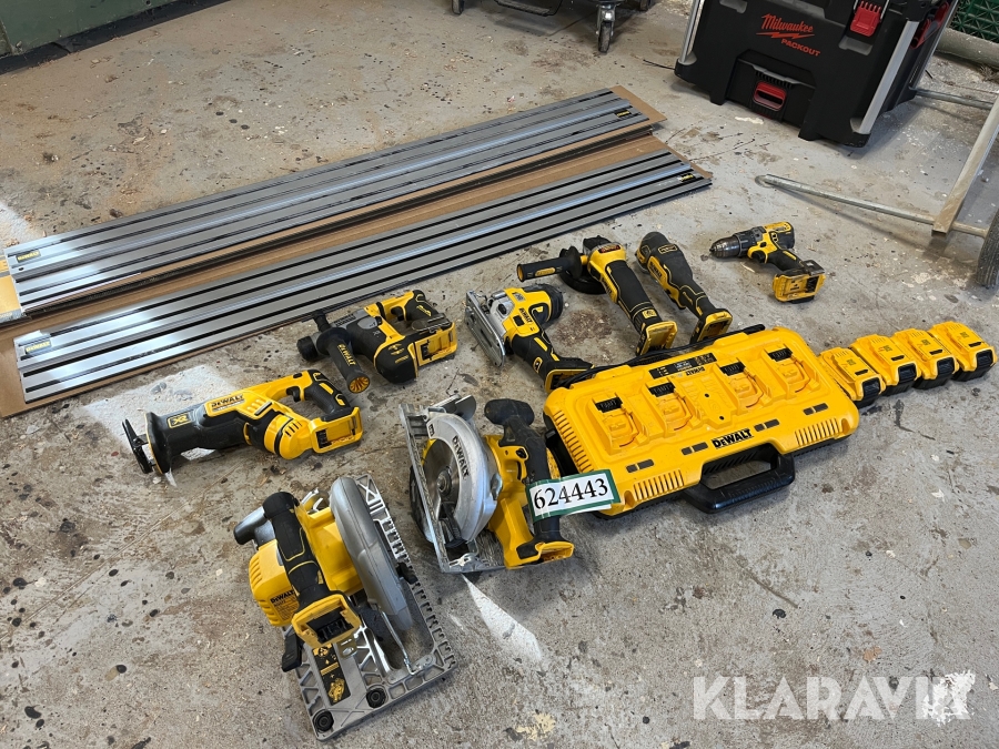 El værktøj Dewalt 15 dele