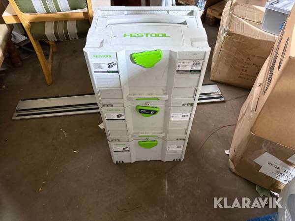 Systainer Festool med skinne