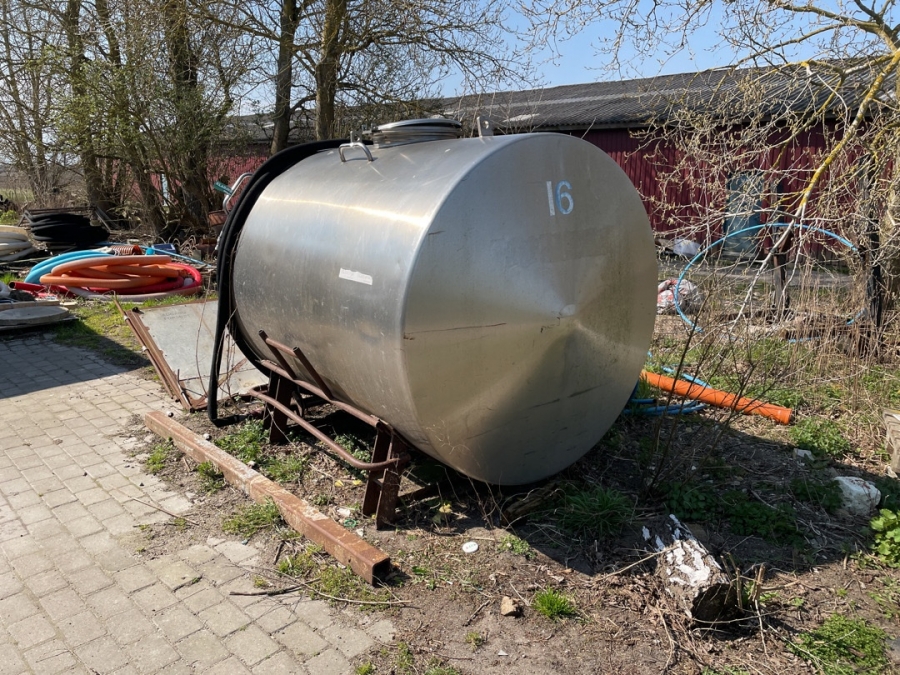 Tank i rustfrit stål