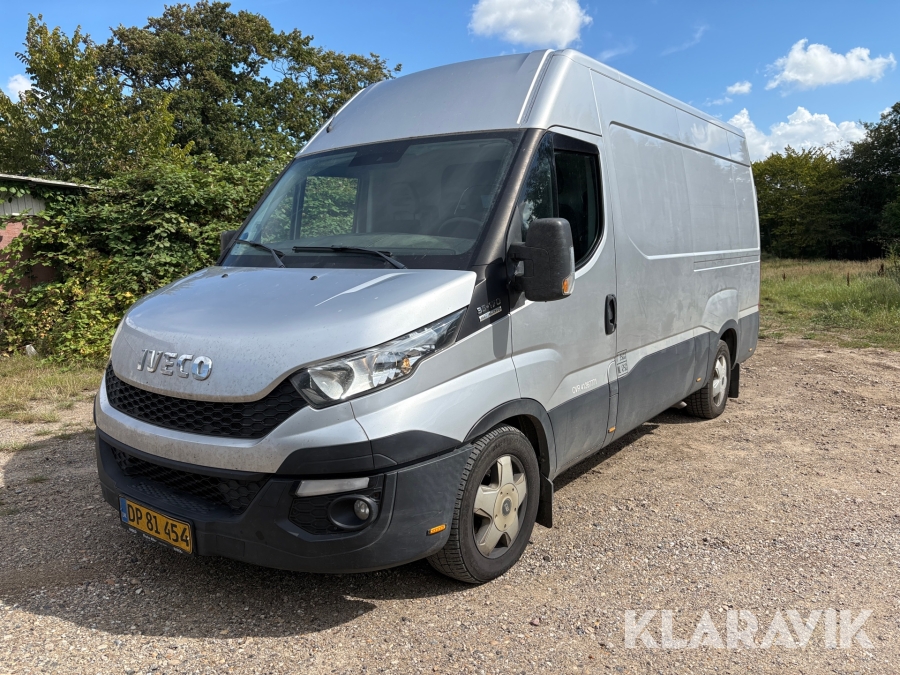Kassebil Iveco 35s17, 3,0D 12m3 aut.
