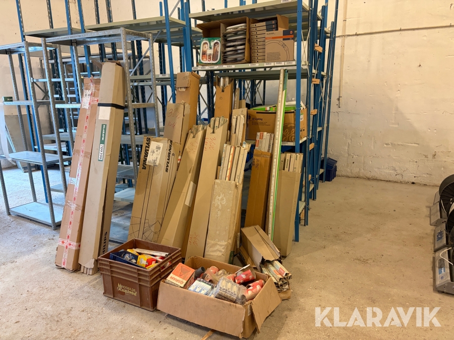 Stort lot lyskilder