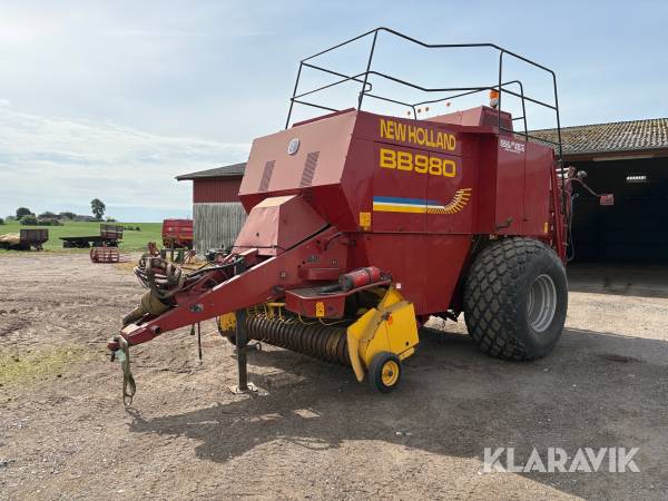 Big balle presser Newholland Bb980