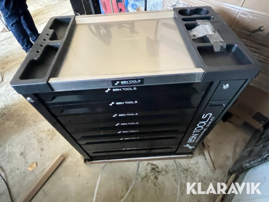 Værktøjsskab Bsn Tools 262 styks værktøj