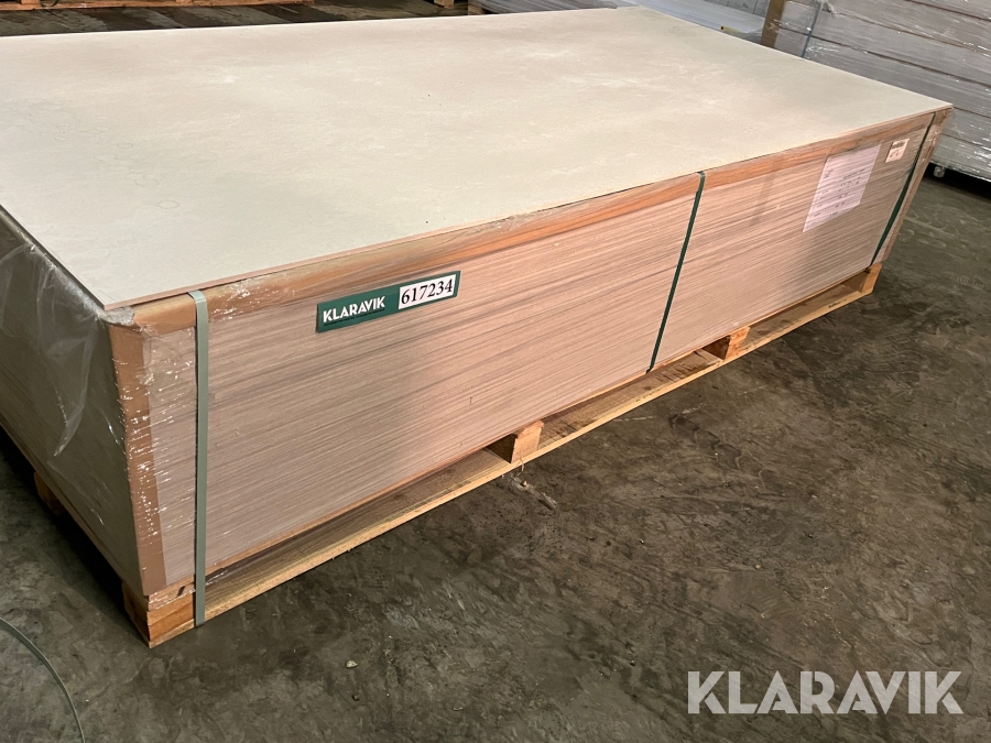 Fiber cement plader 8mm 176m2 Forzes 119,5x250cm