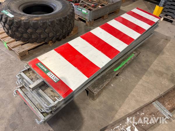 Afspærringsplader - 12 styk