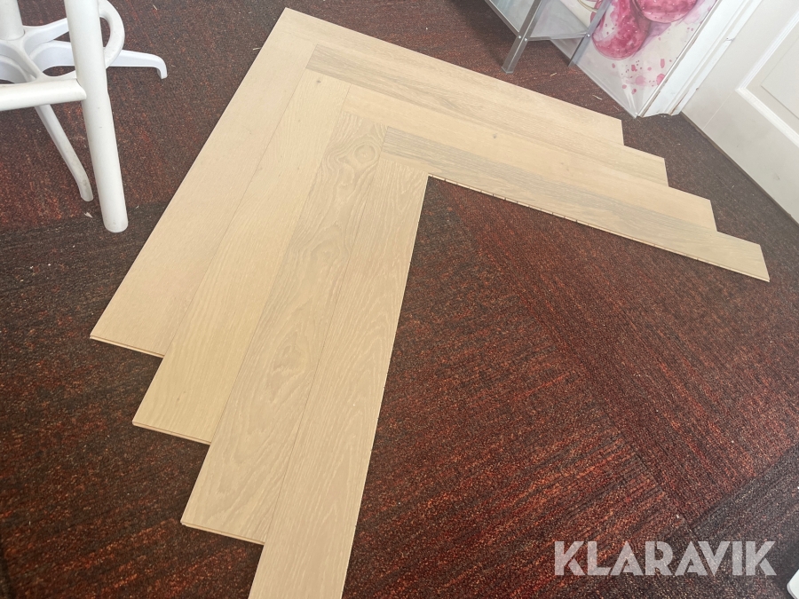 Parketgulv HARO LA Prestige sildeben – 161 m²